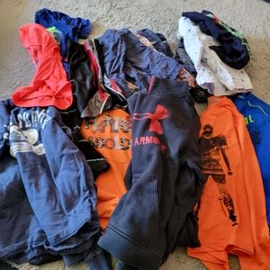 Boys 7 lot under Armour Nike Abercrombie
